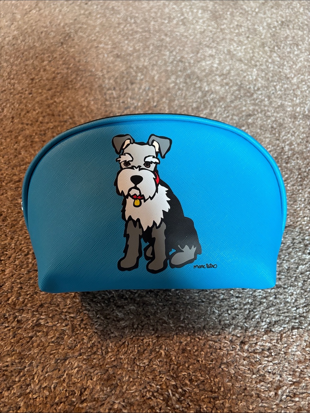 Marco Tetro Makeup Bag with Schnauzer Graphic